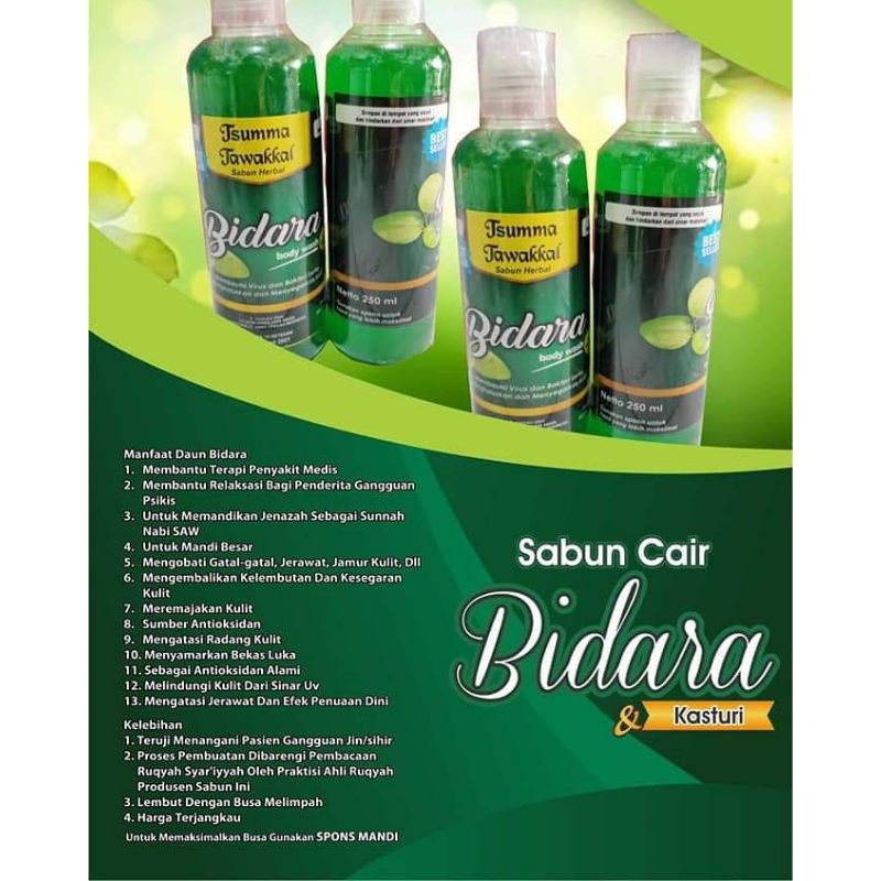 Sabun Bidara Cair Herbal Soap