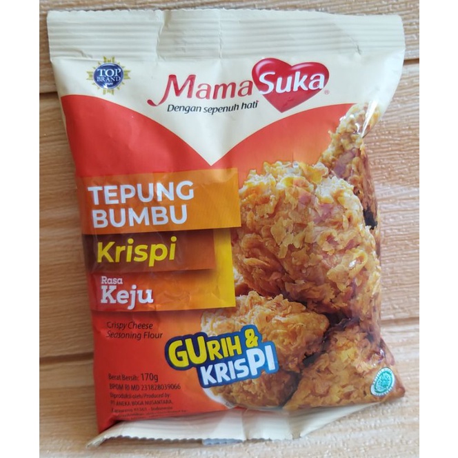 ✔MURAH Mamasuka Tepung Bumbu Keju 170gr / Tepung Krispi Keju ini