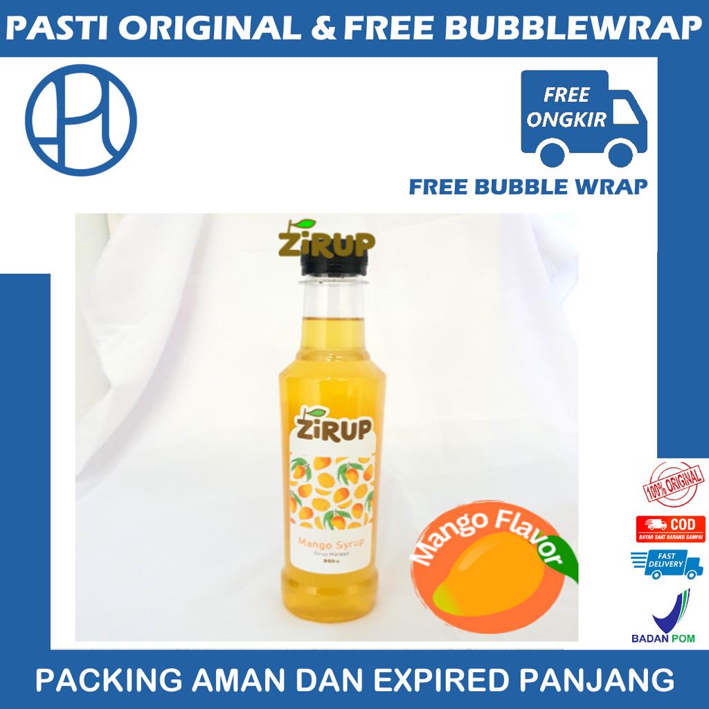 ZIRUP Minuman Sirup Rasa MANGGA MANGO FLAVOR 350ML