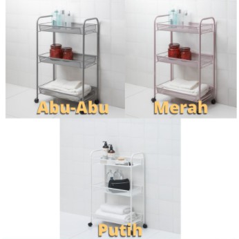 Termurah HURNAF Troli serbaguna/ada roda, 3 warna 26x48x77