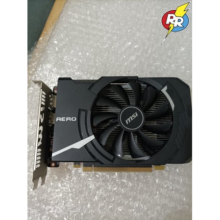 VGA Msi Nvidia GeForce GTX 1050 Ti 4 GB 128 Bit DDR5 Mantap Tanpa pin power Murah Banget