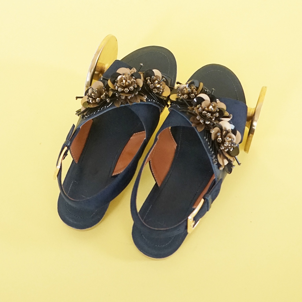 PVRA - Sandal Wanita Cavva Duo Navy
