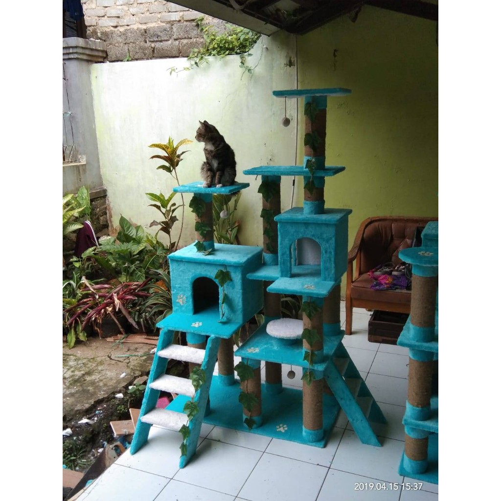 Cat Tree Cat Condo Castle Shopee Indonesia