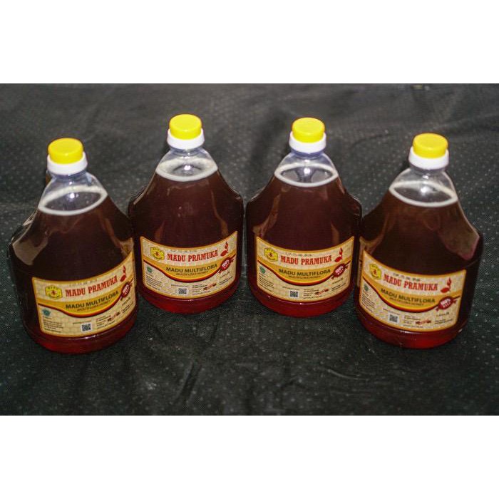 

MADU ASLI PRAMUKA MULTIFLORA - 2000 ML - ORIGINAL SEGEL 2 LITER