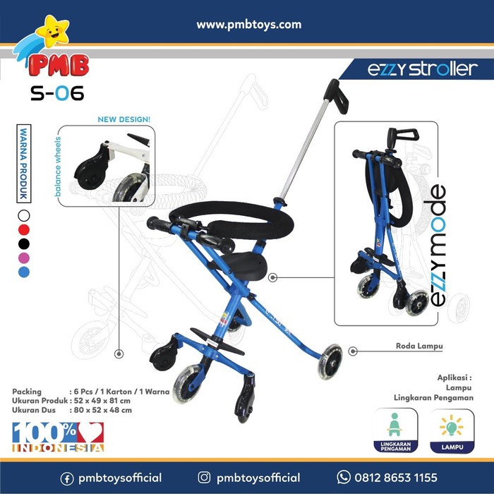 STROLLER EZZY S-06/ STROLLER MURAH/STROLLER BAYI