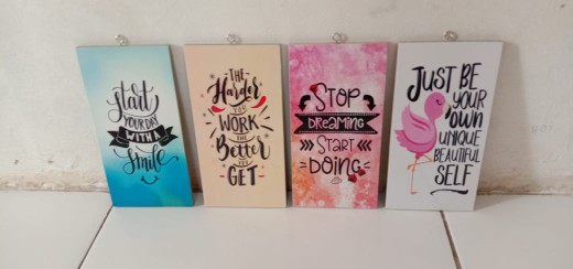 Kaligrafi Hiasan Dingding Allah Muhammad Ayat Kursi Shabby Chic Up 17