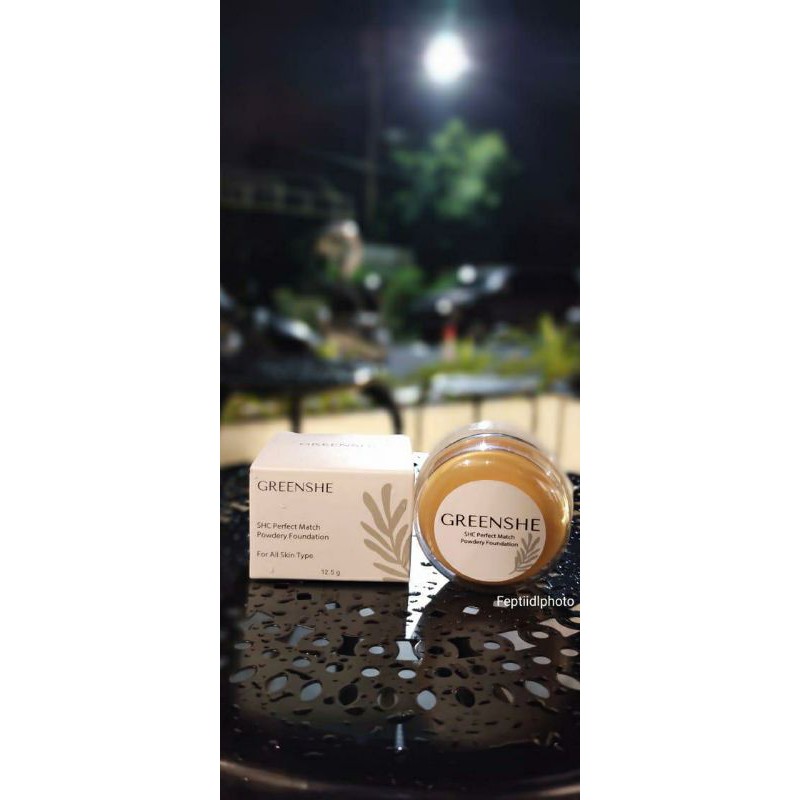Bedak Shc greenshe