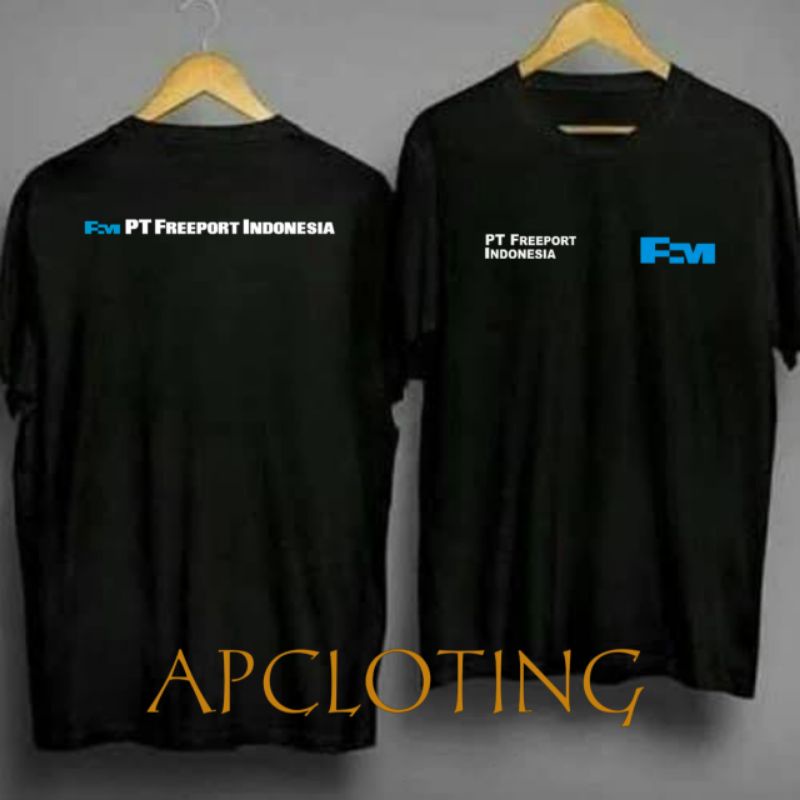 KAOS T-SHIRT FREEPORT INDONESIA COCOK UNTUK KERJA PT FREEPORT