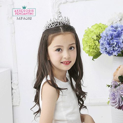 Aksesoris Mahkota Pesta Anak Modern l Crown Rambut Rambut Wanita-MPA012