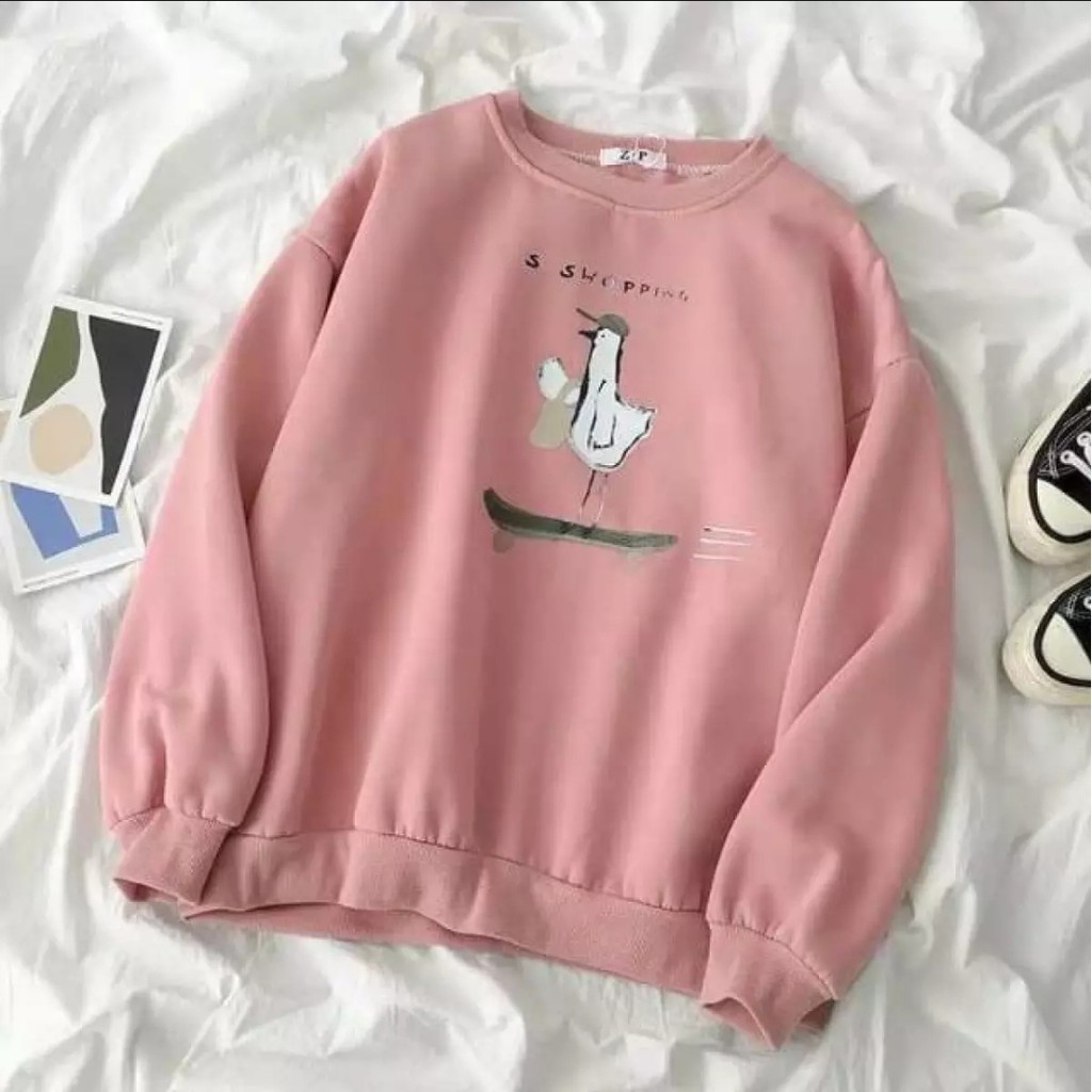 SWEATER WANITA SHAWN SHOPPING TEBAL TERBARU,