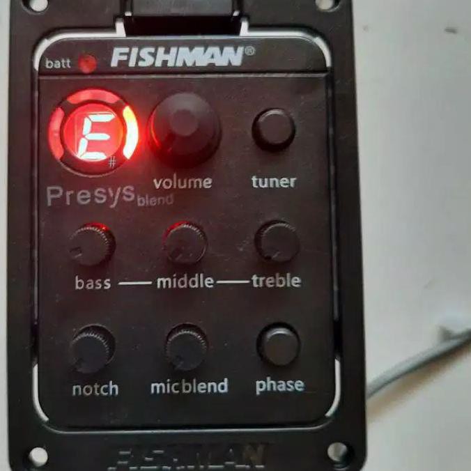 Terbaik Original Fishman Preamp Piezo Equalizer Amplifier Gitar Tuner Akustik Elektrik Qlt Shopee Indonesia