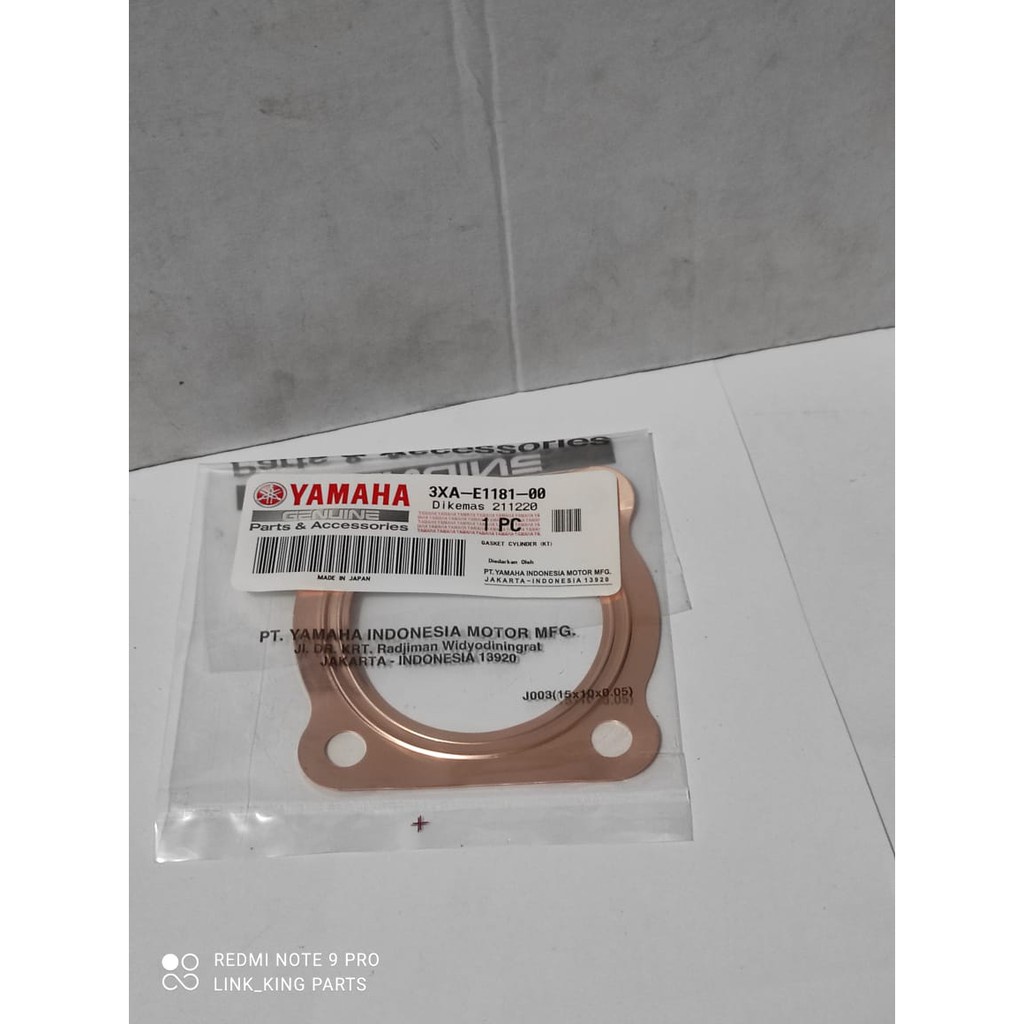 PAKING BORING F1 F1ZR PAKING CYLINDER HEAD ATAS F1 F1ZR ORIGINAL 3XA-E1181-00