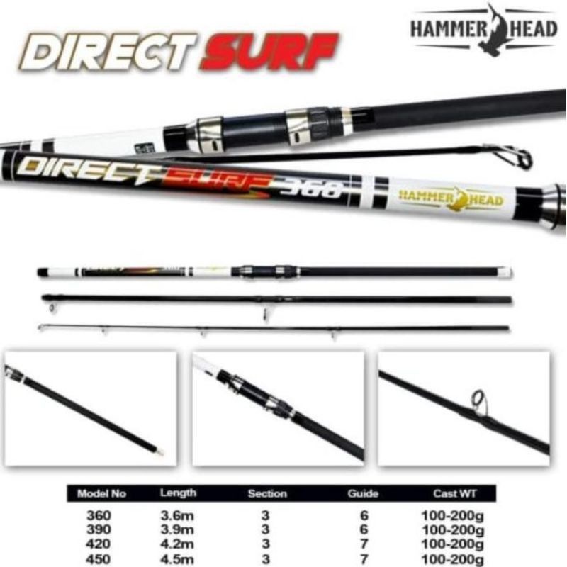 JORAN SURF HAMMERHEAD DIRECT SURF 390 420