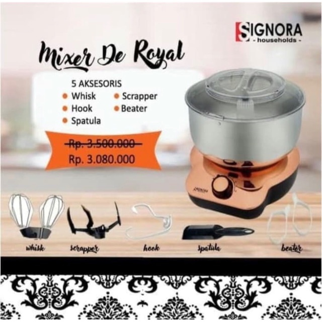 Mixer De Royal SIGNORA