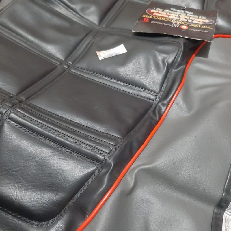 kulit sarung jok lis list merah rxking rx king kobra cobra lawas lama old original