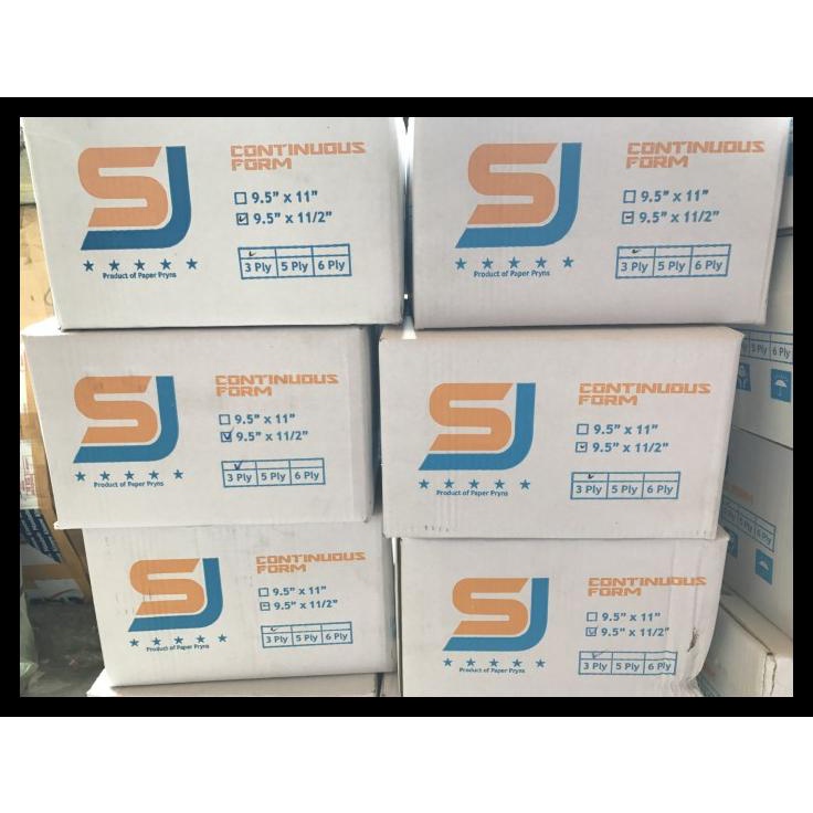 

TERBARU KERTAS CONTINUOUS FORM SJ 9.5 X 11 / 9.5 X 11.2 4 PLY TERBARU