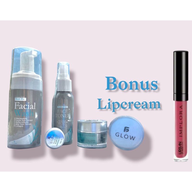 RESELLER RESMI PS GLOW SKINCARE ORIGINAL FREE LIPCREAM