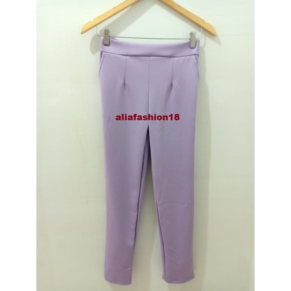 aliafashion18 - CELANA AMARA SCUBA / AMARA PANTS BASIC SCUBA