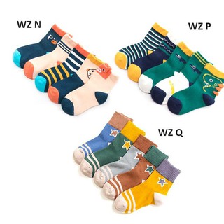 Barang Bagus Tokomuda 5 SET Kaos  Kaki  Anak Umur  0 1  2 3 