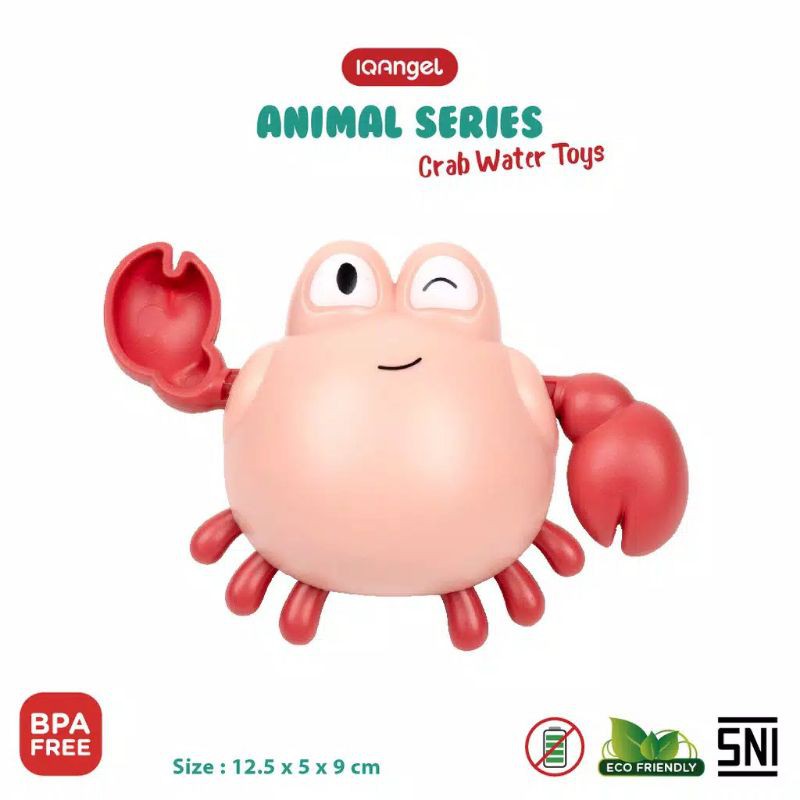 TOYS | IQANGEL / iq angel CRAB WATER TOYS / Mainan Air Kepiting Berenang