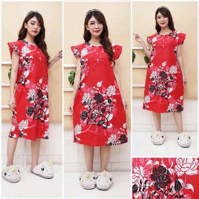 FULAIZAH BATIK DASTER KARAKTER KATUN KANCING