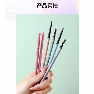 Lameila 1 Set 6 Pcs Pensil Alis Eyebrow Colors Double Heads Eyebrows DJ 838