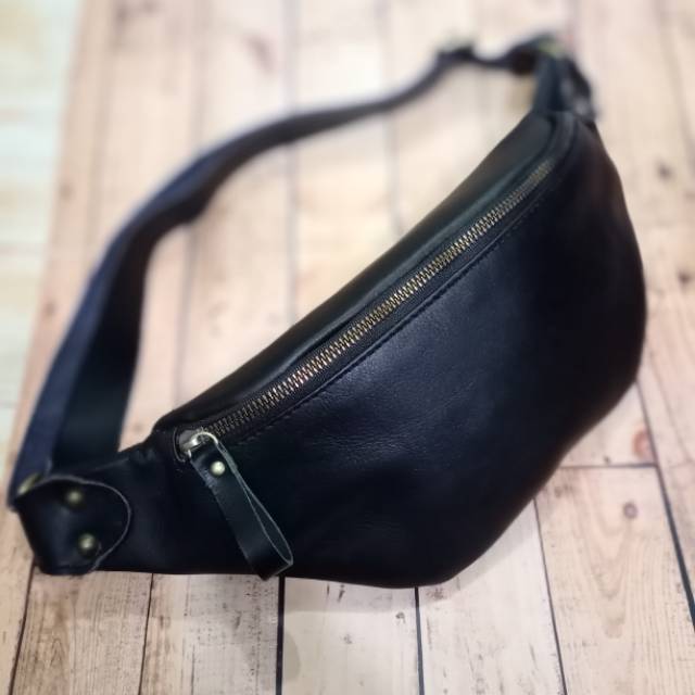 Tas pria kulit asli wb kulit asli