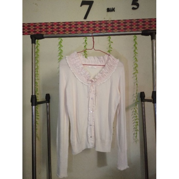 Cardigan pink pastel