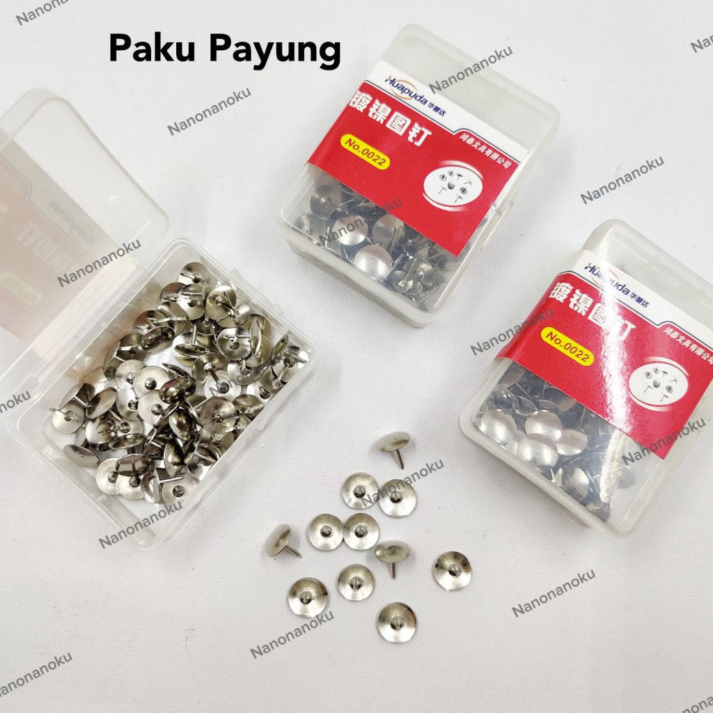 Paku Payung Per Kotak Kecil Thumb Tacks