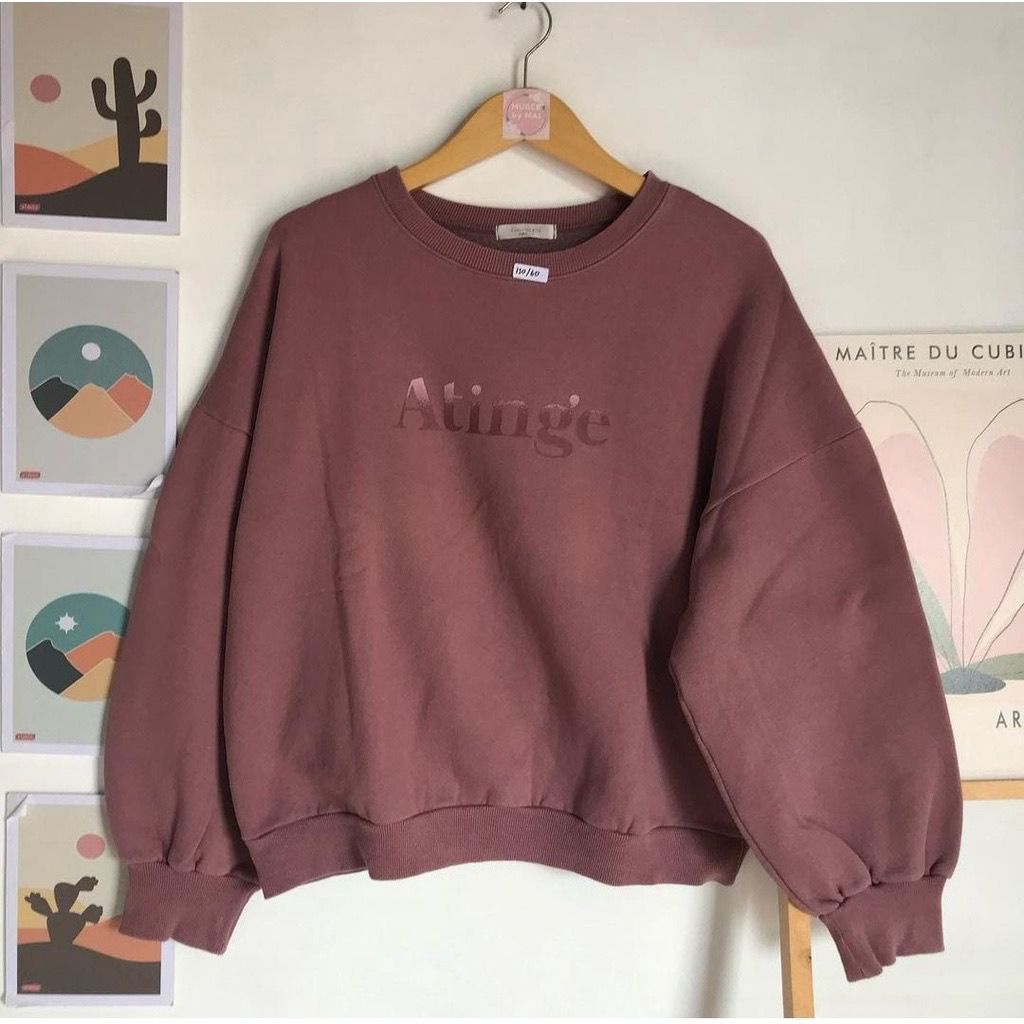 ATINGE SWEATER CREWNECK WANITA GAWAOFFICIAL