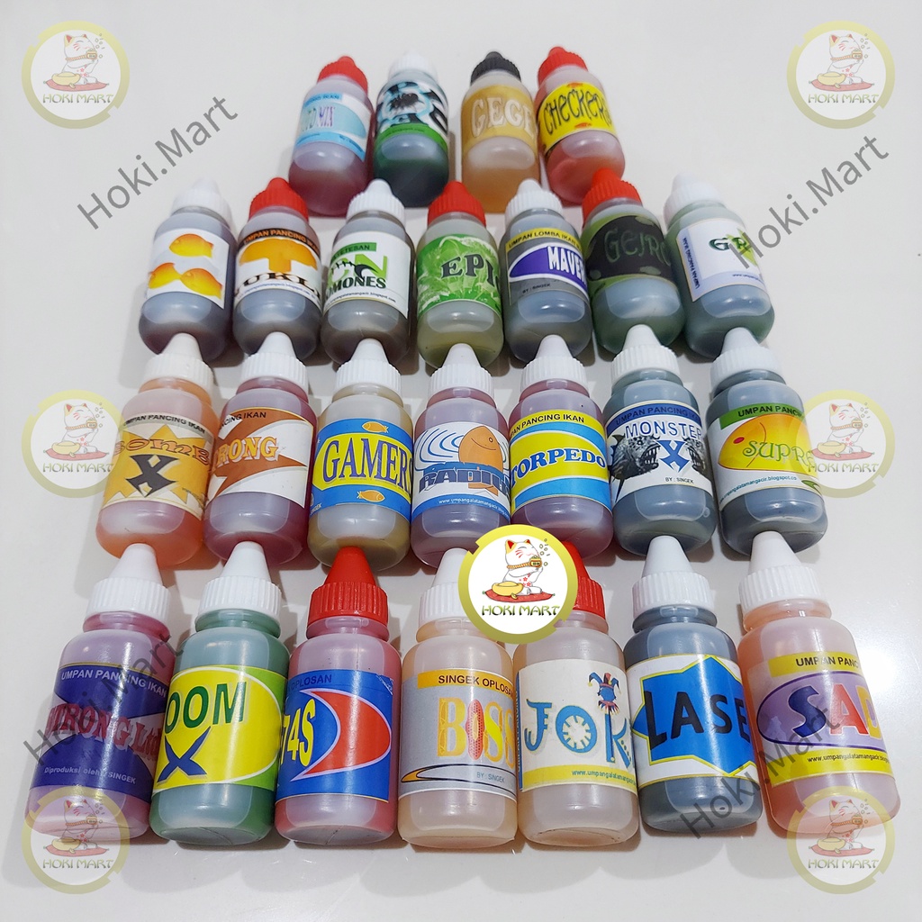 Essen Oplosan & Attractant Singek ikan patin , mas , bawal , lele , dan nila