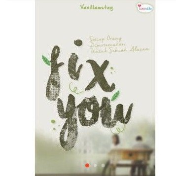 NOVEL FIX YOU BY VANILLAMETZY