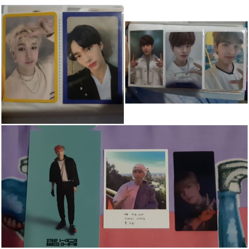 PC STRAYKIDS Go Levanter Yellow Wood Hyunjin Bangchan Seungmin Han