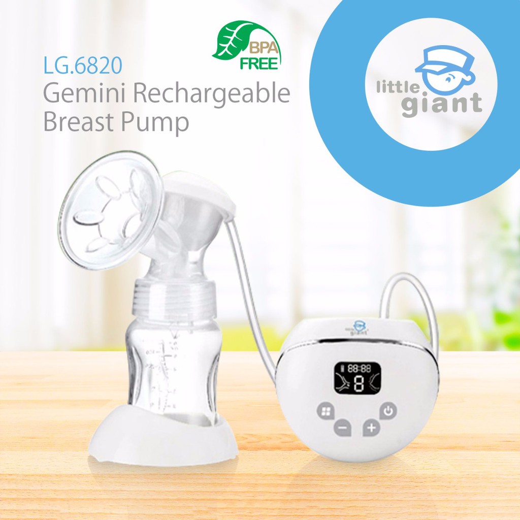 Little Giant Gemini Rechargeable Breastpump - Pompa ASI ELektrik