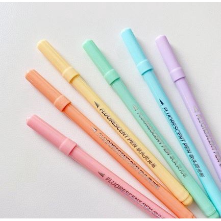 Candy Color Brush Pens (6pcs)