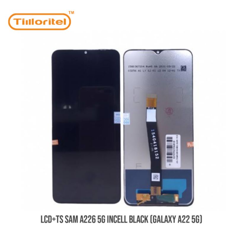 LCD +TS SAM A226 5G INCELL BLACK (GALAXY A22 5G)