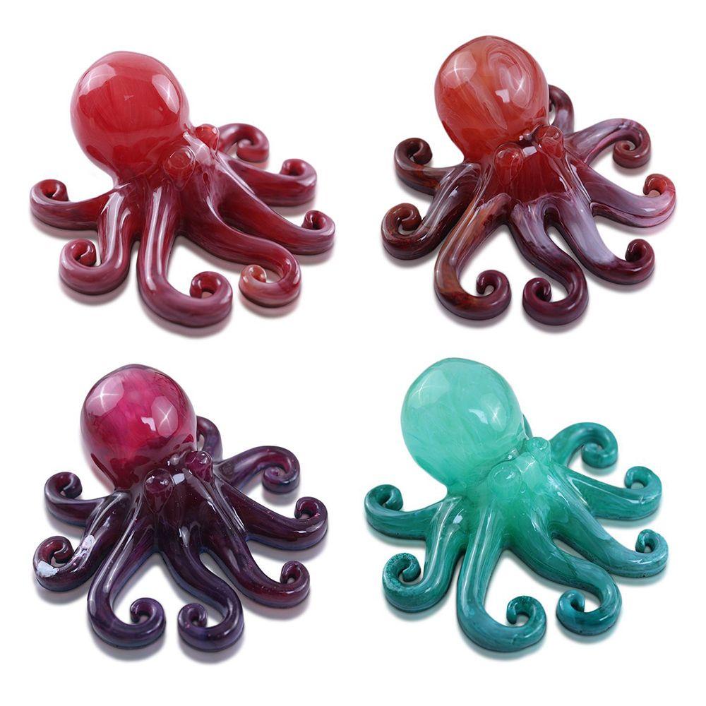 R-flower Ocean Octopus Silicone Mold Cetakan Tanah Liat Epoxy Hadiah Xmas Casting Mold