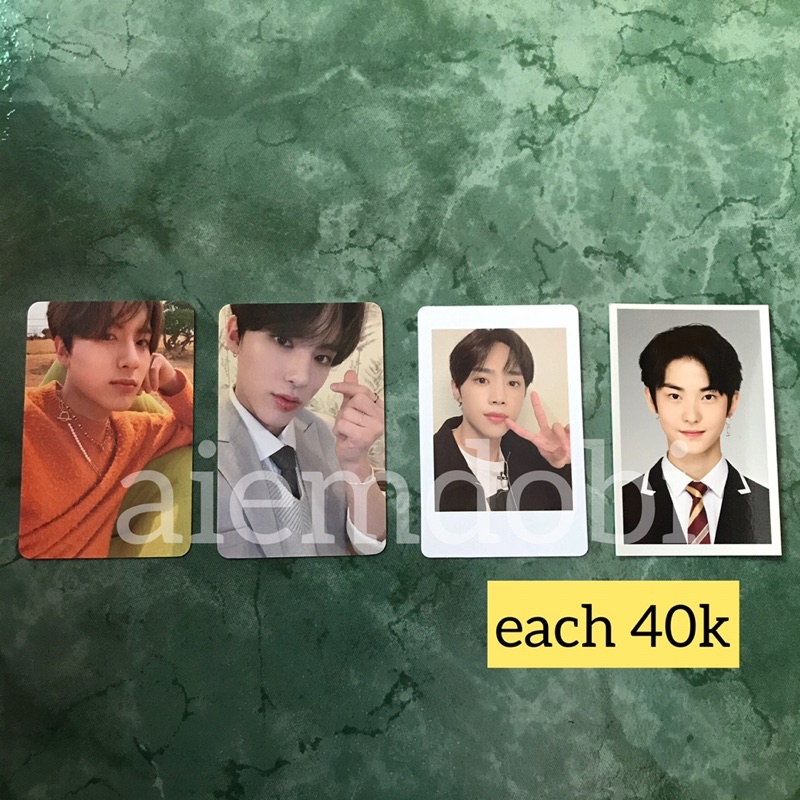 Photocard Eric/Sunwoo/Hwall Bene Dazed/Bene SG Lama/Skoolooks