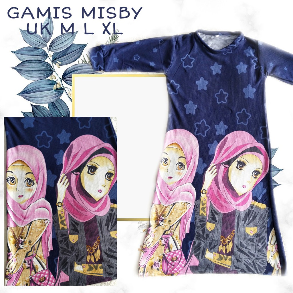 GAMIS ANAK MISBY 2 - 6 TAHUN