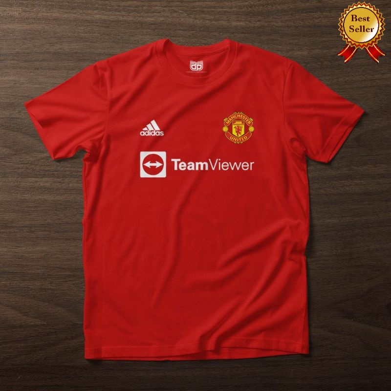 KAOS MU HOME AWAY 3RD NEW 2021 2022 COTTON COMBED [ MANCHESTER UNITED ]