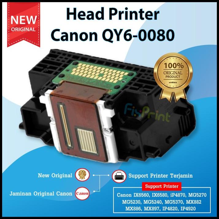 Print Head Canon Ix6560 Printhead Ix6560 Ix 6560 Qy6 0080 Original