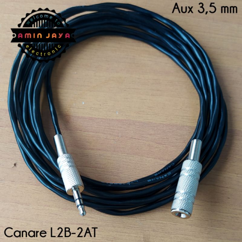 Kabel extension kabel sambungan jack 3,5 mini stereo male to female 3 meter