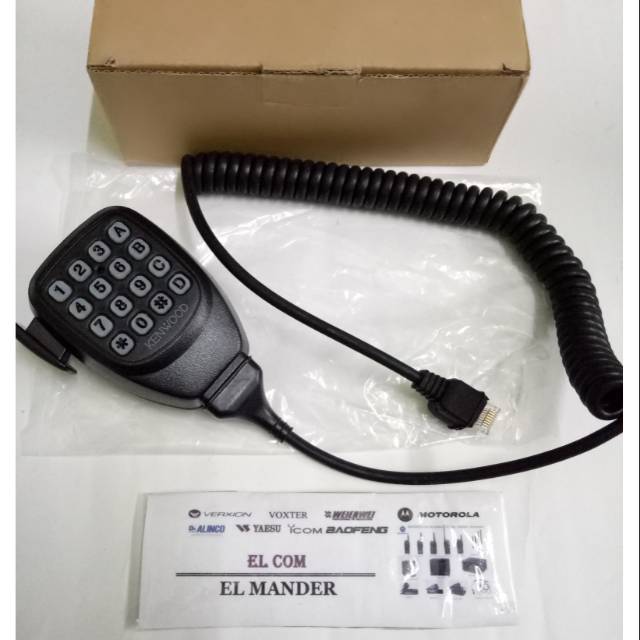 EXTRAMIC RADIO RIG KENWOOD TM 281A - EXTRA MIC RIG KENWOOD TM 281 KMC 32 MURAH