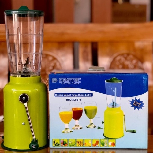 Jual BLENDER MANUAL DESTEC 1 TABUNG BMJ-205B-1 Blender Tanpa Listrik ...