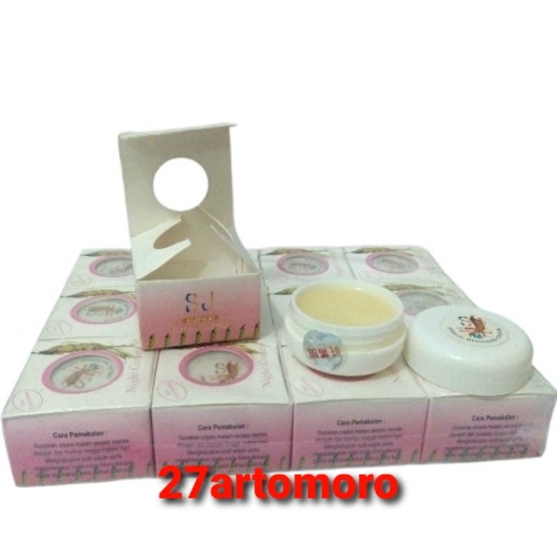 CREAM SJ GINSENG MALAM lusinan / KRIM SINJUNG GINSENG MALAM