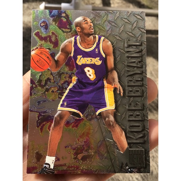 KOBE BRYANT CARD NBA BASKETBALL 1996 KARTU FLEER METAL