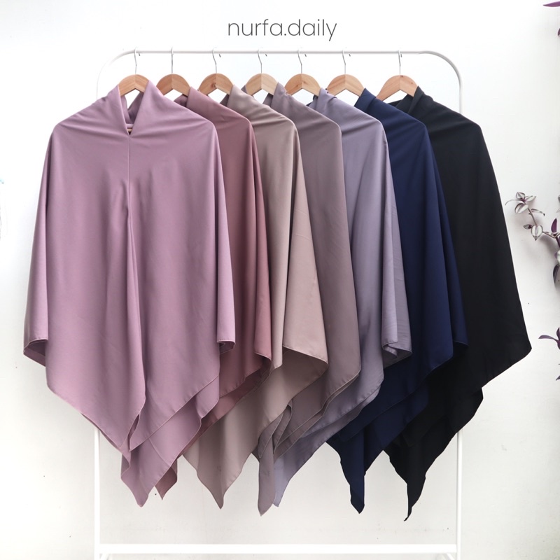 Hijab segiempat instant WOLFIS PREMIUM | XTRA JUMBO 150x150