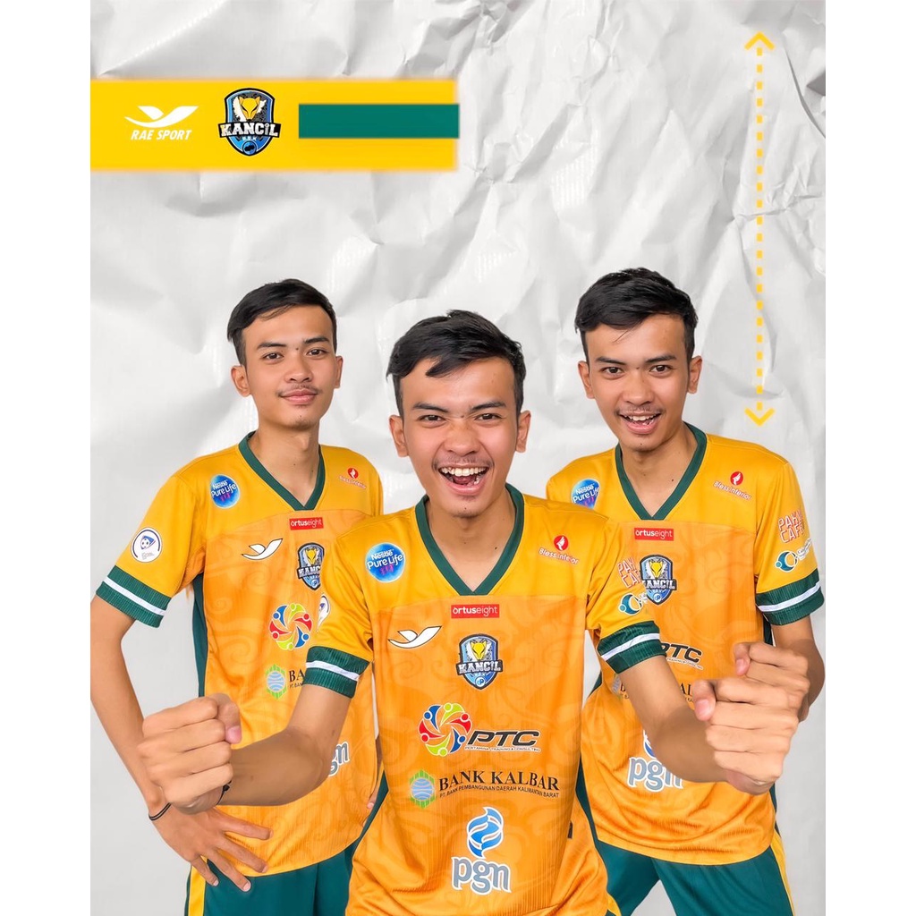 Jersey + Celana Alternate  Kancil BBK Pontianak