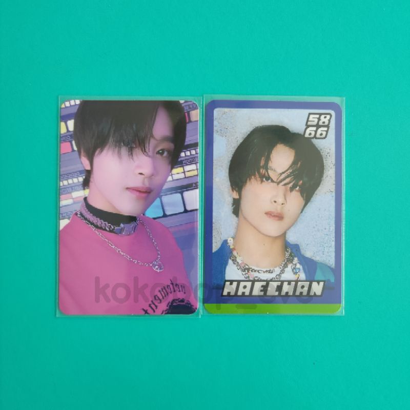 Trading card pop up glitch mode a ver Haechan