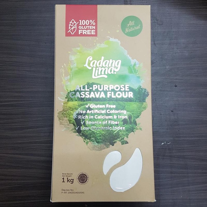 

b011tee All Purpose Cassava Flour/Tepung Singkong | Ladang Lima | 1Kg Da01D100